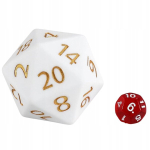 Hiiglaslik Rpg t&auml;ring K20 "unicorn dignity" 5,5 cm