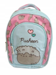 St. Majewski Pusheen seljakott 22l, 4 sektsiooni, sinine-roosa