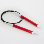 Knitpro Zing metallvardad niidiga, 7,0 mm / 80 cm