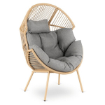 Boho kokoon tugitool Mebel Elite CEZARE Hall rotangist