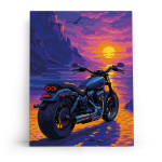 Numbritega maalimise komplekt, Vastutuult, 30x40, Varvikas, ME1184e