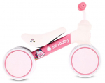 Laste tasakaaluratas 4 rattaga, kerge, vahtkummist rattad PetitRide, roosa 1,6 kg