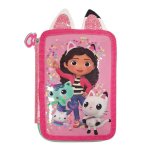Gabby's Dollhouse - Double Pencil Case w/Content (033708500)