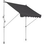 R&otilde;du varikatus reguleeritava k&otilde;rgusega 200x150 cm hall 1 tk