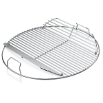 Avatav terasest grillrest Denmay 54,6 cm (sobib 57 cm Weber grillile)