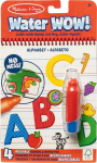 Veev&auml;rvimisraamat Melissa & Doug Water Wow! Aabits taaskasutatavate lehtedega + t&auml;idetava veepliiatsiga + varajase kirjaoskuse m&auml;ng
