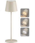 Juhtmevaba laetav LED-laualamp, 5000 mAh