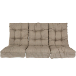 Kiige padjad PATIO Monte Carlo praktiline pol&uuml;ester, liivakarva