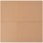 Slatwall paneelid, 121.9x60.96 cm, must, MDF