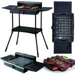 Elektriline v&auml;ligrill Kalorik, 1400 cm&sup2;, must