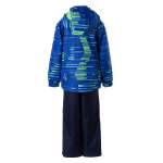 Huppa Poiste kevad-s&uuml;gis komplekt YOKO, blue pattern/ navy, 104