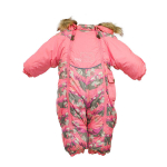 Huppa Laste talvekombe BENNY, pink pattern/ pink, 68