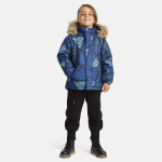 Huppa Poiste talvejope MARINEL, classic blue pattern