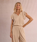 Molly Bracken naiste pluus TW118EP*01, beež 3542915202294