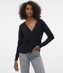 Vero Moda Naiste Kardigan 10320456*01, must 5715607965151