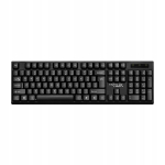 Klaviatuur K602 Usb Qwerty, pritsmekindel, must