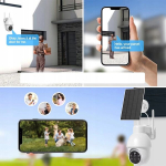 V&auml;lis-wifi p&auml;ikesekaamera 5mp, 4x suum, Ip65, 64gb