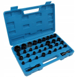 35 tk. l&ouml;&ouml;gipesade komplekt 1/2" ja 3/8" Falon-tech