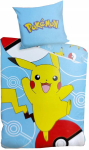 Pokemon Pikachu voodipesukomplekt 160x200 cm