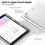 Cacoe ipad 9./8./7. p&otilde;lvkonna &uuml;mbris pliiatsi hoidjaga 10,2 tolli 2021/2020/2019 mudelile, &uuml;li&otilde;huke tpu kaitse&uuml;mbris koos statiiviga ipad 10.2 jaoks, h&otilde;bedane