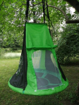 Kiik + telk Stork Nest 110 cm kuni 150 kg roheline