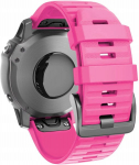Roosa silikoonist rihm Garmin Fenix 5x Quickfit