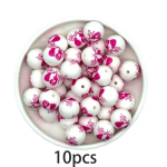 Silikoonhelmed komplekt, Valentines Day Series Silicone Beads 2