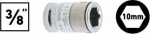 Adapter Jonnesway 3/8" x 10mm kuusnurk