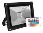 Led Spotlight 20w Rgb puldiga, 16 v&auml;rvi