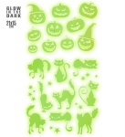 Helendavad Halloweeni kleebised, 25 tk.