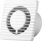 Vannitoa seinaventilaator 125mm koos juhtme ja l&uuml;litiga