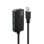 Lindy Usb 3.0 pikendaja 4 pordiga, 10m