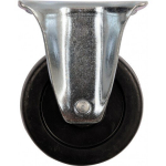 Vorel ratas musta kummiga 65mm