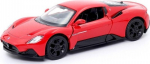Maserati Mc20 punane metallauto 1:32 avatavate ustega