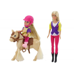 Anlily Doll Set with a Child and a Pony, Horse Farm