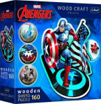 Puidust pusled 160 t&uuml;kki Captain America Trefl 9+