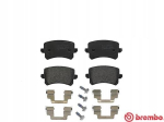 Brembo piduriklotsid tagasillale Vw Passat B6/b7/cc