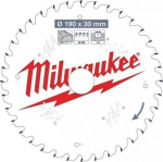 Milwaukee ketassaeleht puidule 190mm, 30 hammast
