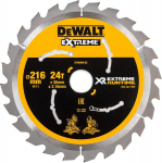 Dewalti ketassaag puudele 216x30mm 24 hambaga Dt99568