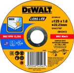 Dewalt l&otilde;ikeketas 125 x 1,6 mm Inox metallile