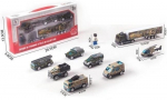 Metallist autod 1:64 s&otilde;jav&auml;efiguuridega
