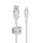 Belkin Boost Charge Pro Flex Usb-a kuni Lightning 1 m valge kaabel