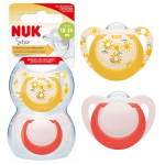 Nuk "star" silikoonist lutid 18-36 kuud, 2tk.