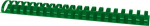 Plastikust k&ouml;itespiraalid, A4, 38mm, 50 tk, roheline