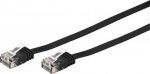 Flat Lan kaabel Cat 6 U/utp, 5m, must