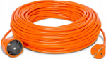 Pikendusjuhe 20m, 2x1,5mm&sup2;, oranž, 1 pistikupesa