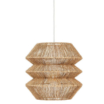 Ripplamp Liza, D.38 cm, naturaalne džuut