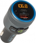 Fm saatja Bluetooth Usb-c Pd 20w, Qc 3.0, bassiv&otilde;imendus