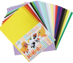 Pastelne A4 lainepapp, 48 lehte, erinevad v&auml;rvid
