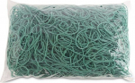 Kummiribad 100mm, 1,5x1,5mm, 1000g, roheline